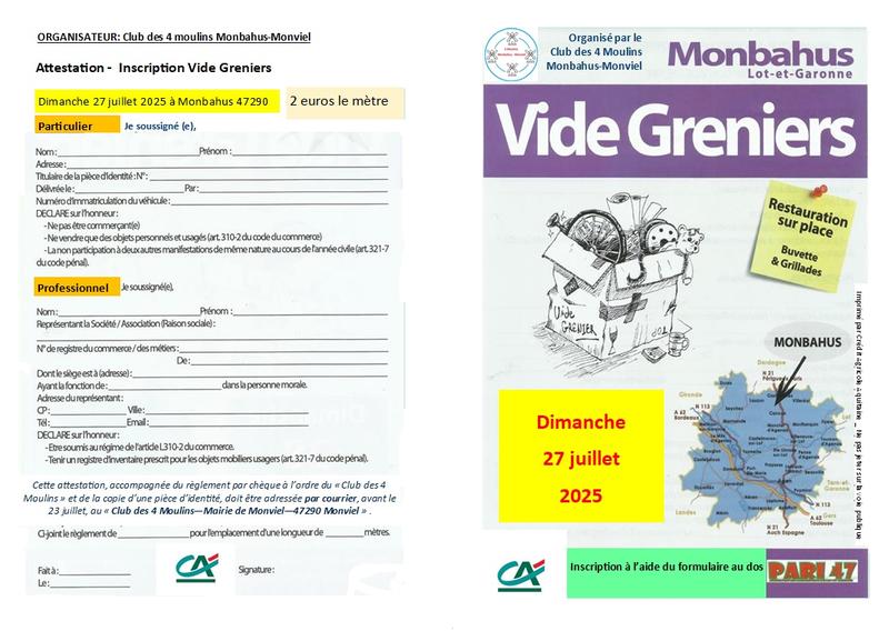 Vide greniers