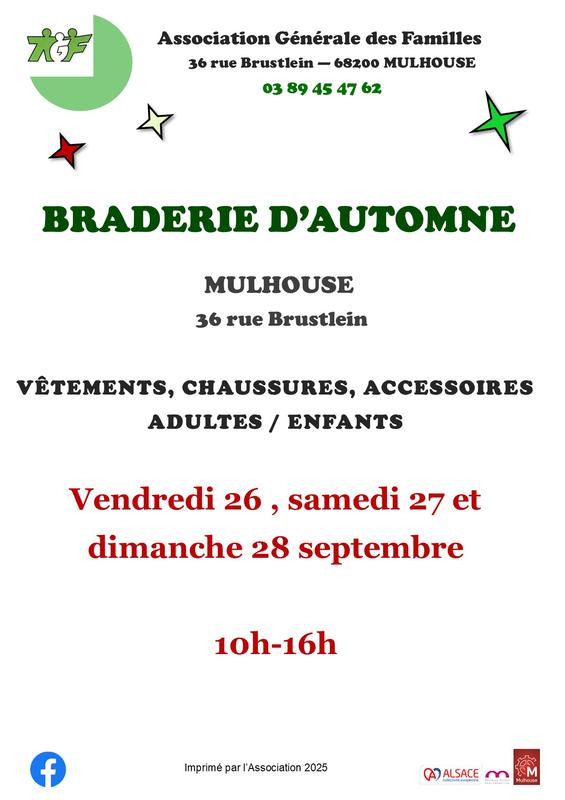 Braderie automne