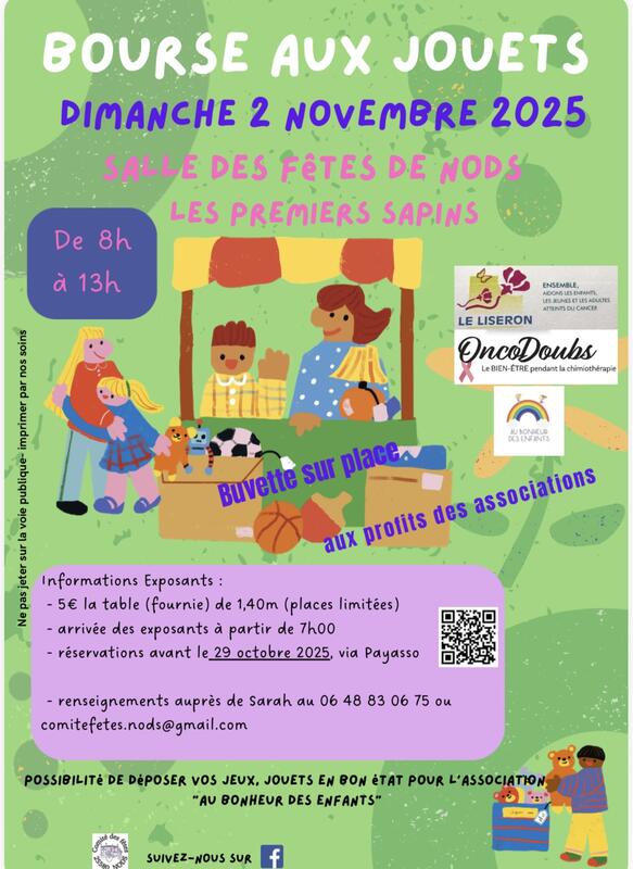 Bourse aux jouets