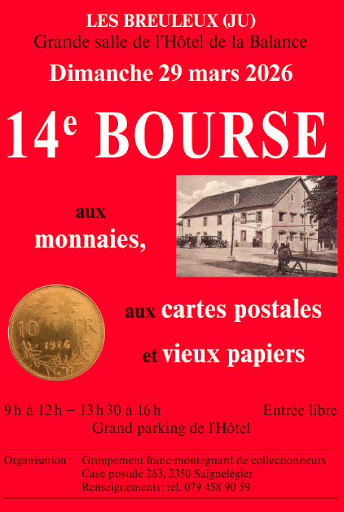 Bourse aux cartes postales et aux monnaies